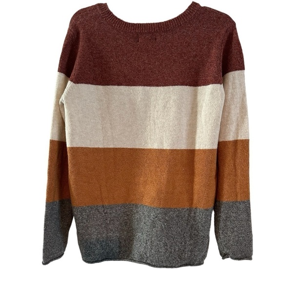 NWT Pinque Gina Colorblock Pullover Sweater Size Large MSRP$45 - Picture 4 of 6